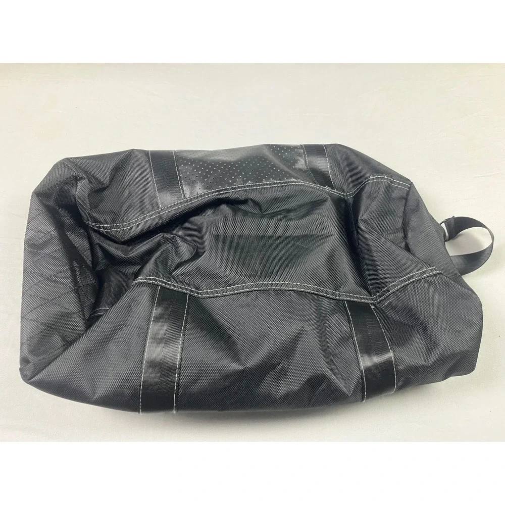 Mercedes-Benz Black Ballistic Nylon Duffel Bag Travel Gym Weekender Carryon